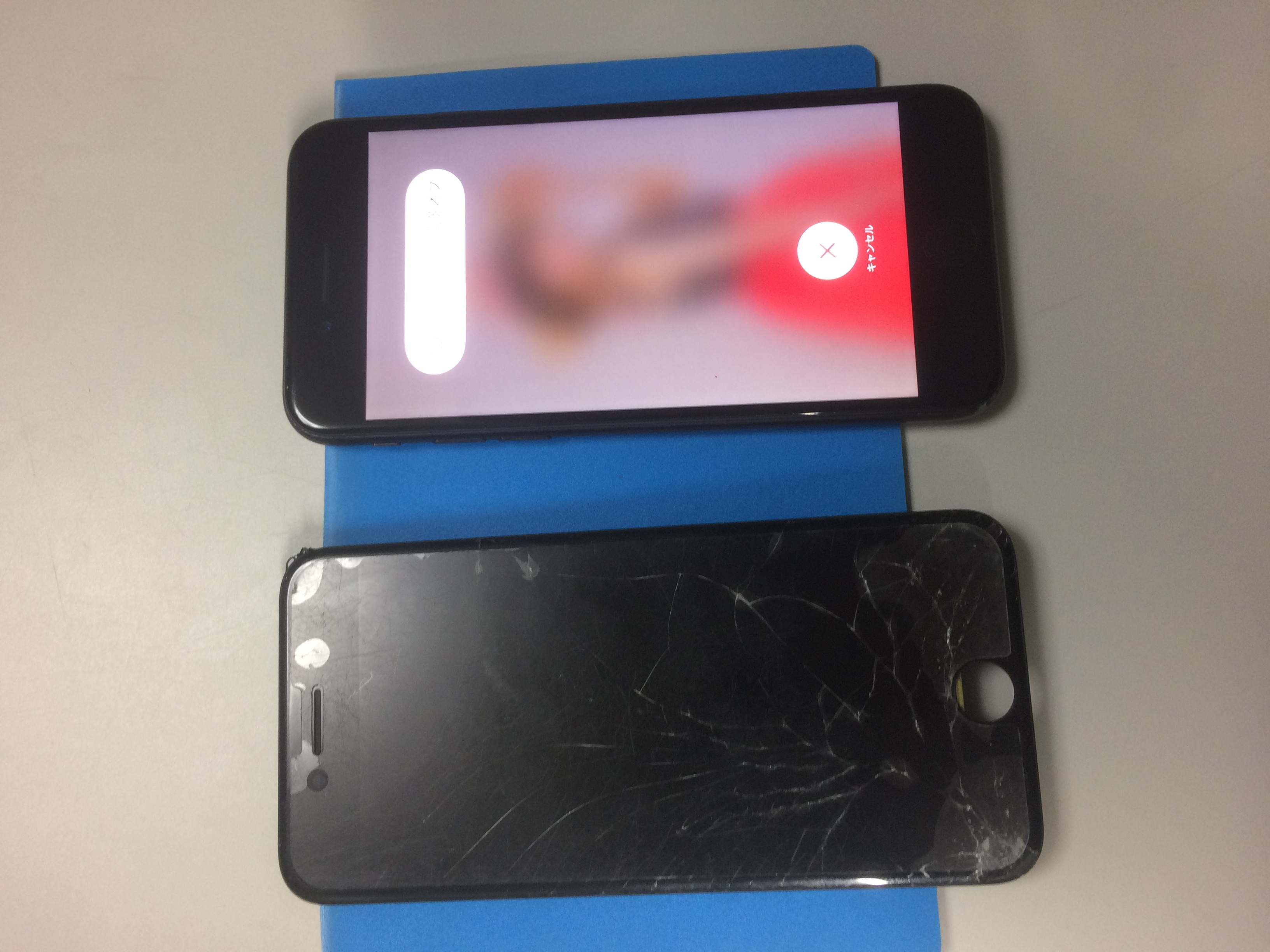 iPhone7plusフロントパネル交換