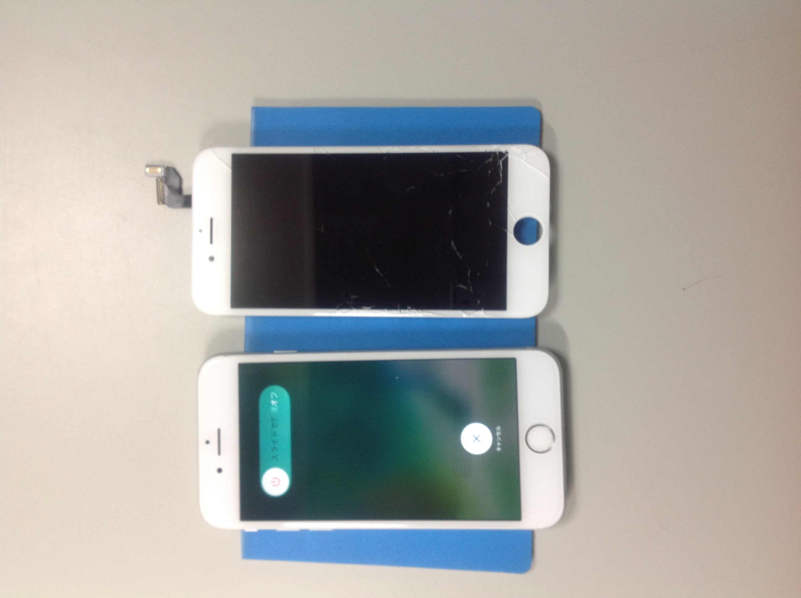 iPhone7plusフロントパネル交換